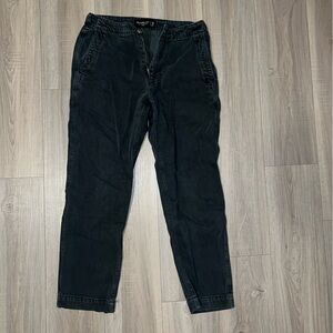 Abercombie & Fitch Loose Lightweight Jeans 28x30 Vintage Black